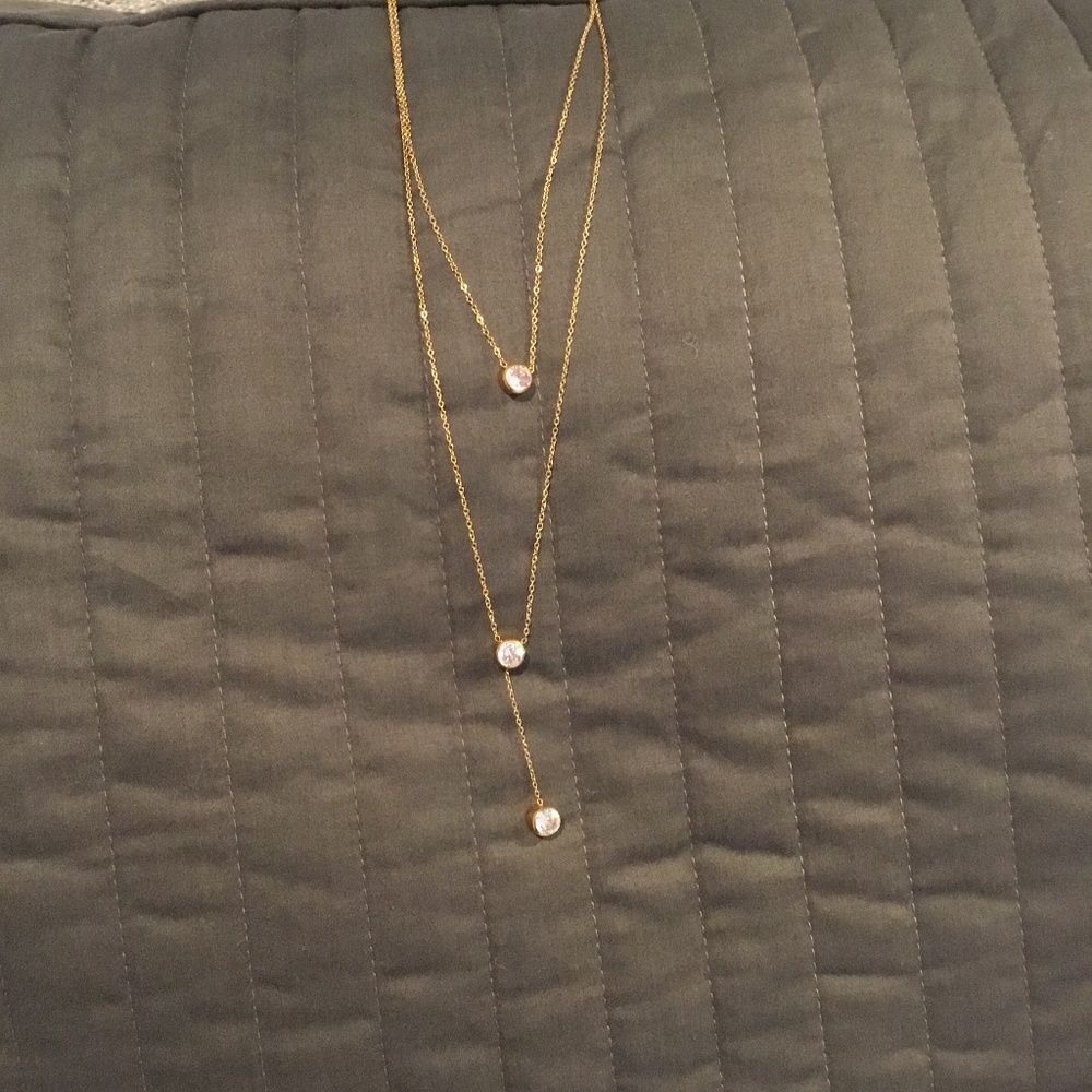 Liv Oliver 18K Plated 2.75 ct. tw. CZ Necklace - Picture 3 of 6